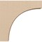 Ekena Millwork 2"W x 10"D x 10"H Thin Stockport Rough Cedar Woodgrain TimberThane Corbel, Primed Tan CORUR02X10X10STORCPR - alternate 4